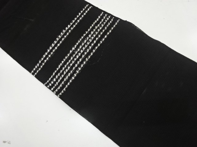 JAPANESE NAGOYA OBI FOR SUMMER / WOVEN STRIPE